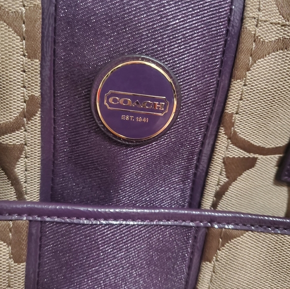 Coach Brown Tote - Picture 14 of 14